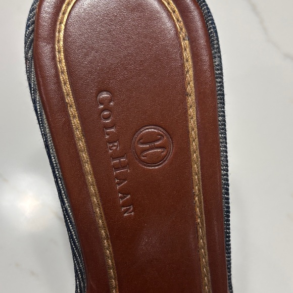 Cole Haan Women's Brown and Black Mules with Gold Accents - Picture 11 of 11